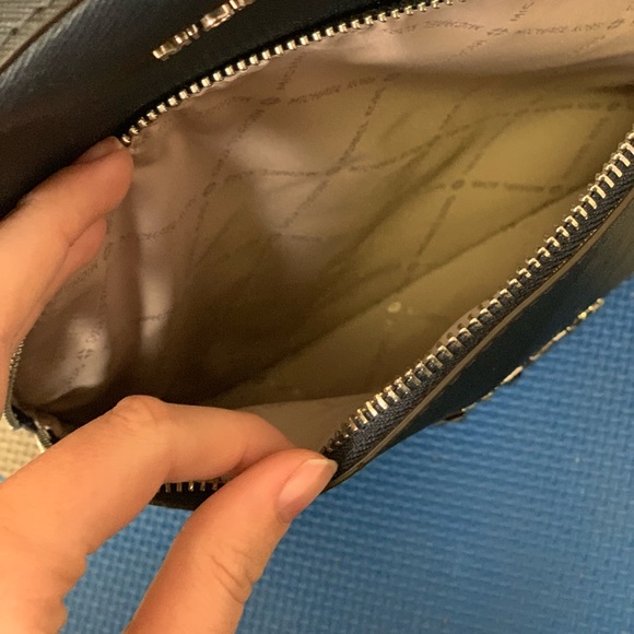 Michael Kors Blue Backpack